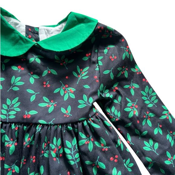 SWEET MAGNOLIA CLOTHING CO. Holly Berry Dress 18m NWT - Picture 2 of 6